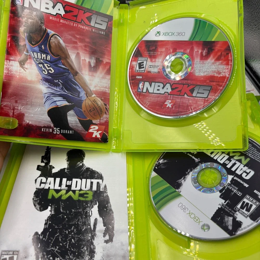 Microsoft Xbox 360 Video Game Lot 12 Games Halo COD NCAA Football 13 Good Bundle